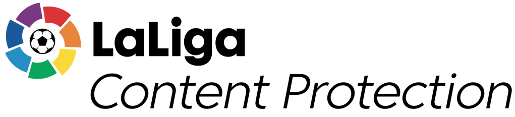 Logotyp för skydd av innehåll från LaLiga